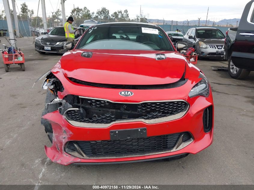 2020 Kia Stinger Gt1 VIN: KNAE45LC8L6084533 Lot: 40972158