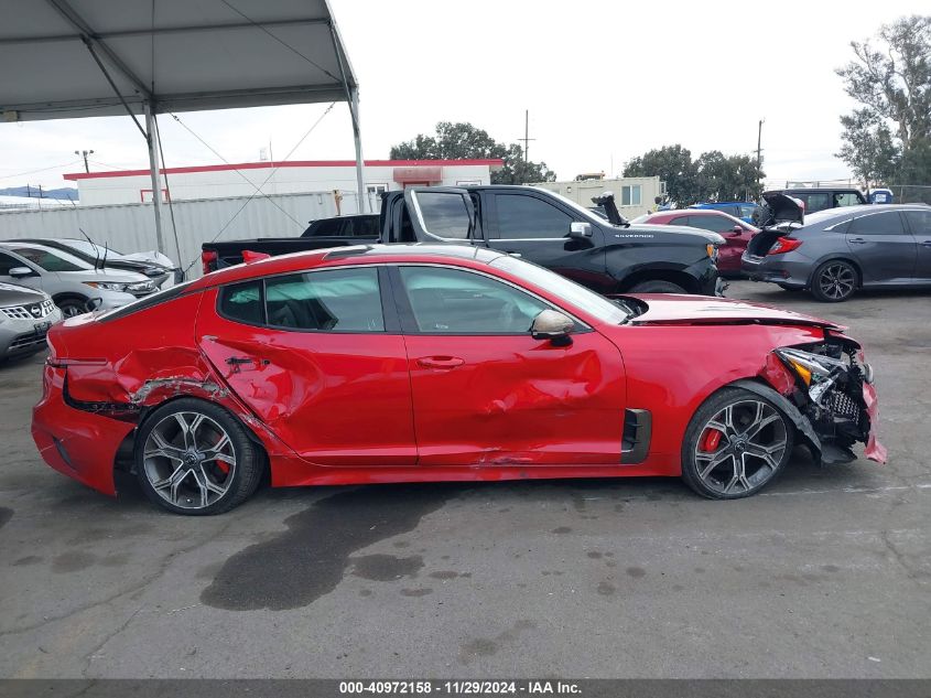 2020 Kia Stinger Gt1 VIN: KNAE45LC8L6084533 Lot: 40972158