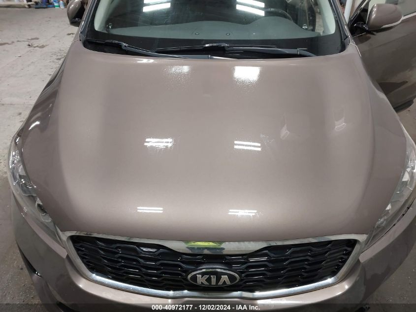 2019 KIA SORENTO 2.4L LX - 5XYPGDA35KG596343