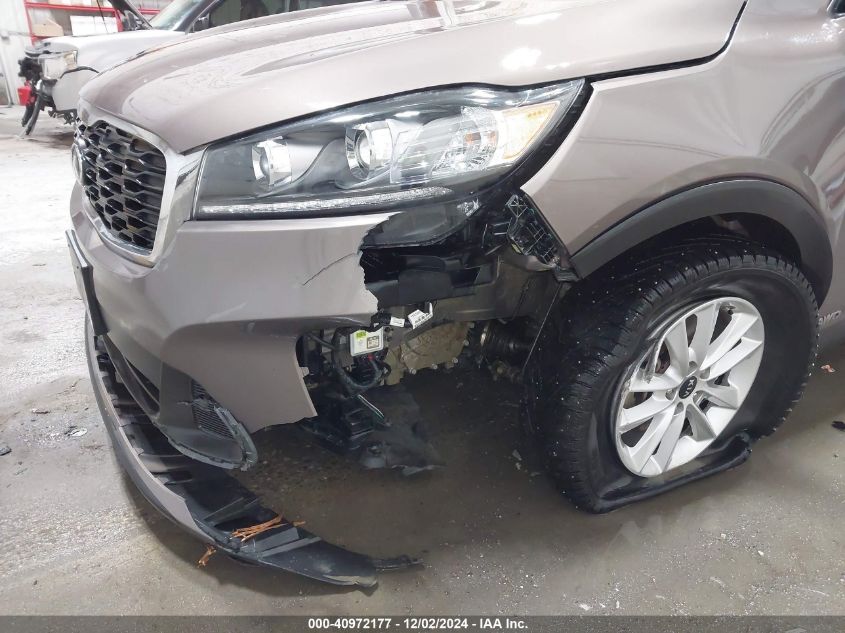 2019 KIA SORENTO 2.4L LX - 5XYPGDA35KG596343