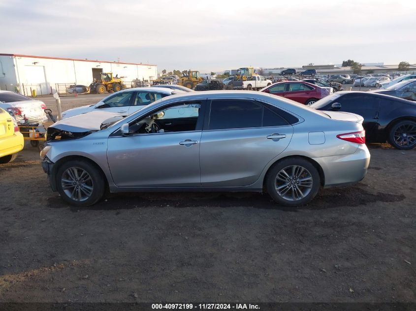 VIN 4T1BD1FK0HU206334 2017 Toyota Camry, Hybrid SE no.15