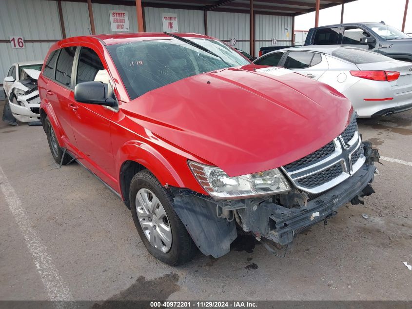 VIN 3C4PDCAB6FT737073 2015 DODGE JOURNEY no.1