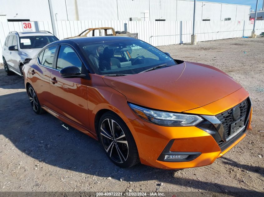 2022 NISSAN SENTRA SR - 3N1AB8DV6NY211111