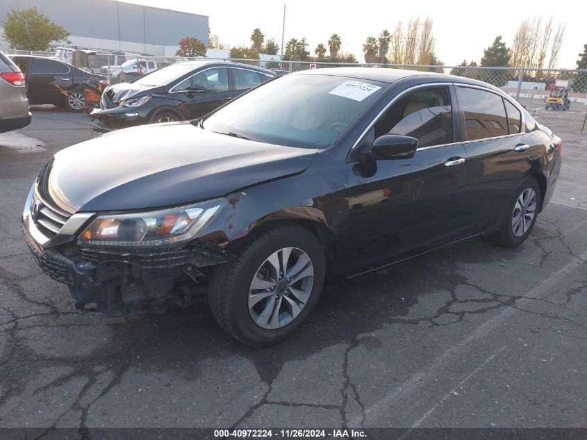 VIN 1HGCR2F32FA156075 2015 Honda Accord, LX no.2