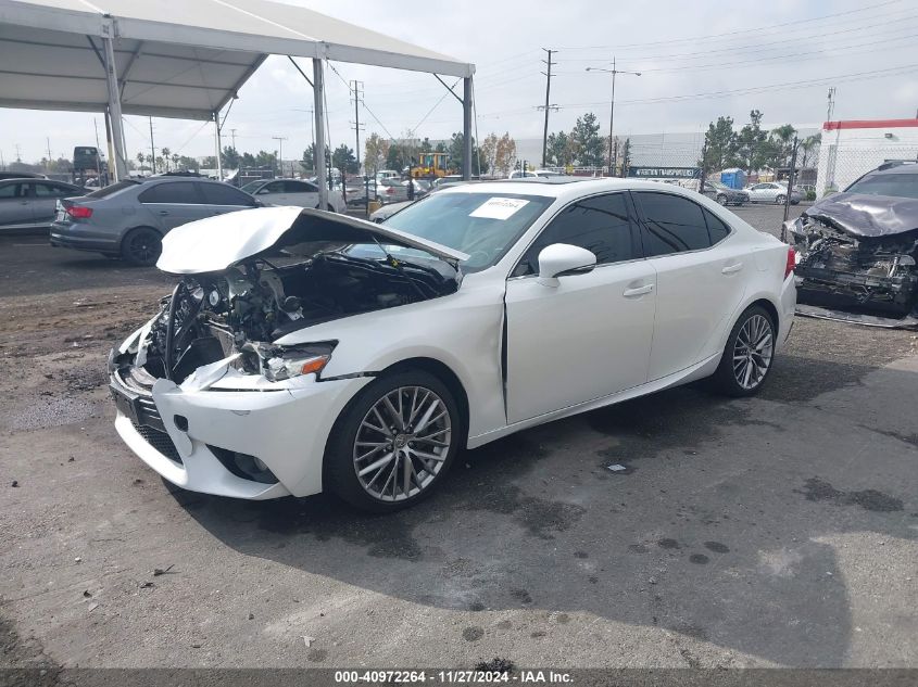 VIN JTHBF1D27E5025253 2014 LEXUS IS 250 no.2