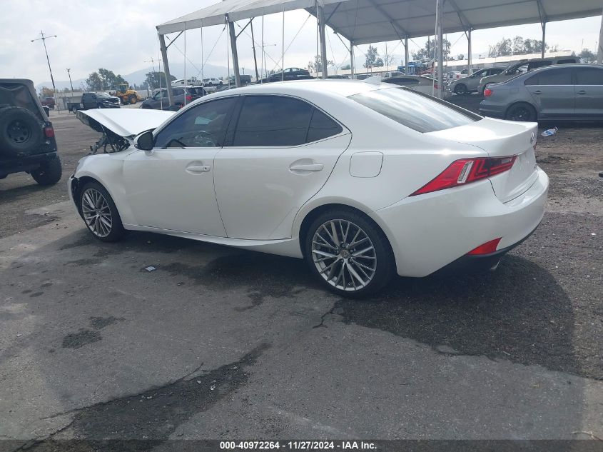 VIN JTHBF1D27E5025253 2014 LEXUS IS 250 no.3