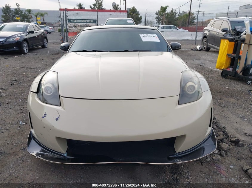 2006 NISSAN 350Z VIN: JN1AZ34D06M302465