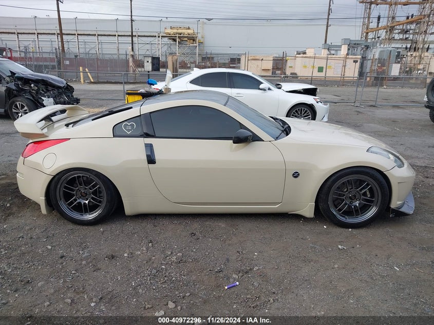 2006 NISSAN 350Z VIN: JN1AZ34D06M302465