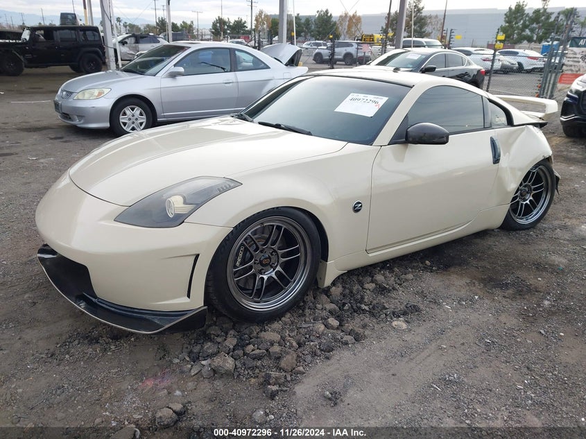2006 NISSAN 350Z VIN: JN1AZ34D06M302465