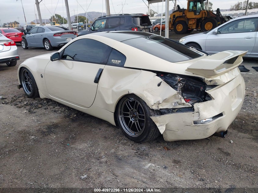 2006 NISSAN 350Z VIN: JN1AZ34D06M302465