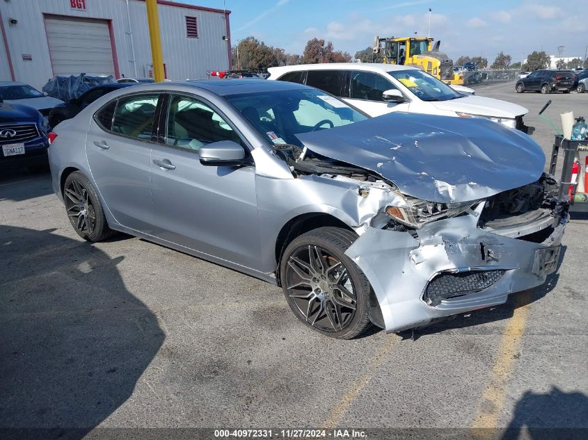 VIN 19UUB3F39JA000865 2018 Acura TLX no.1