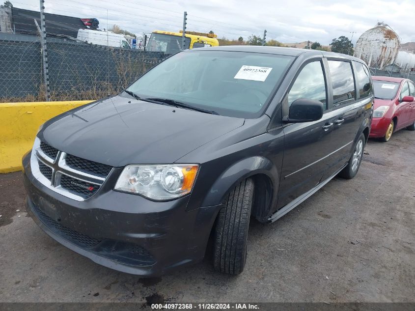 VIN 2C4RDGBG6GR168398 2016 DODGE GRAND CARAVAN no.2