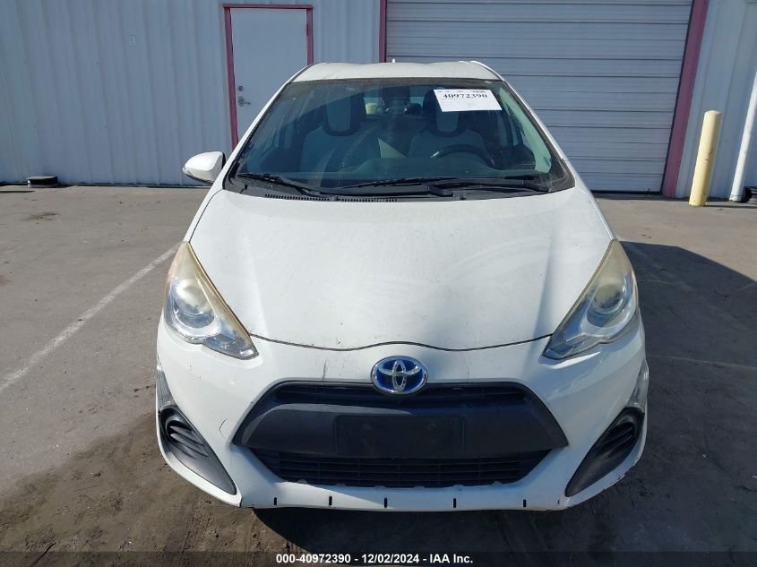 2017 Toyota Prius C One VIN: JTDKDTB38H1593960 Lot: 40972390