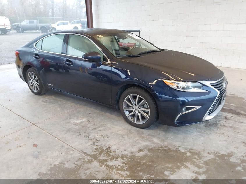 VIN JTHBW1GG8H2139436 2017 Lexus ES, 300H no.1