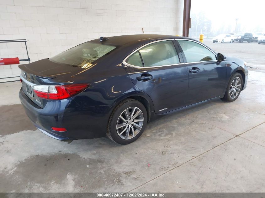 VIN JTHBW1GG8H2139436 2017 Lexus ES, 300H no.4