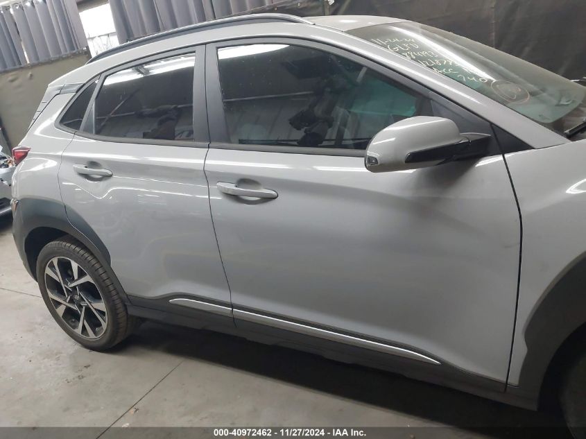 2022 Hyundai Kona Limited VIN: KM8K53A34NU837947 Lot: 40972462