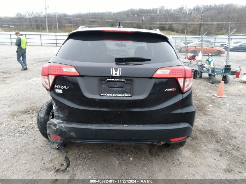 2016 Honda Hr-V Ex-L VIN: 3CZRU6H72GM758116 Lot: 40972481