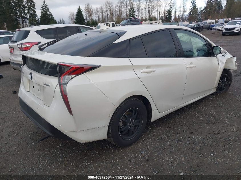 VIN JTDKARFU6H3544274 2017 TOYOTA PRIUS no.4