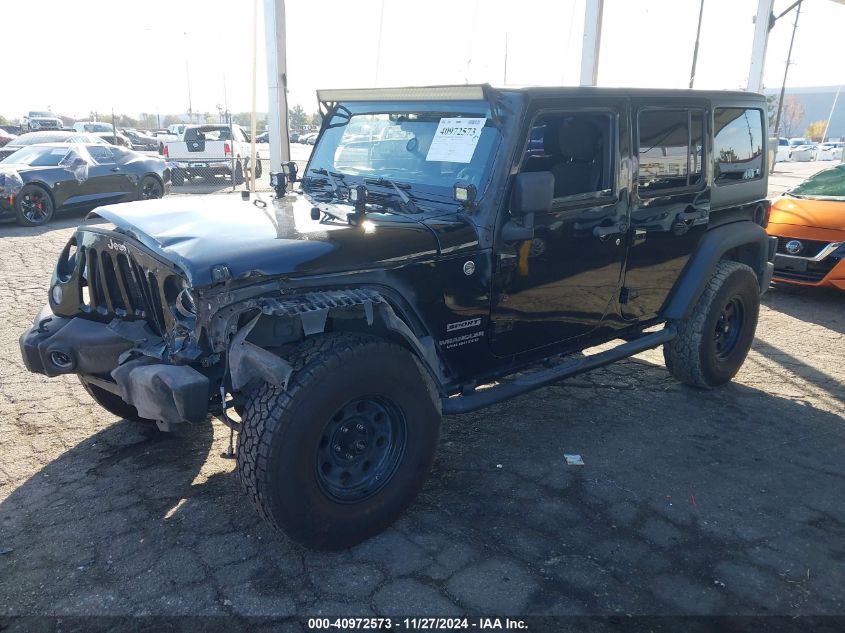 VIN 1C4BJWDG3EL325831 2014 JEEP WRANGLER UNLIMITED no.2