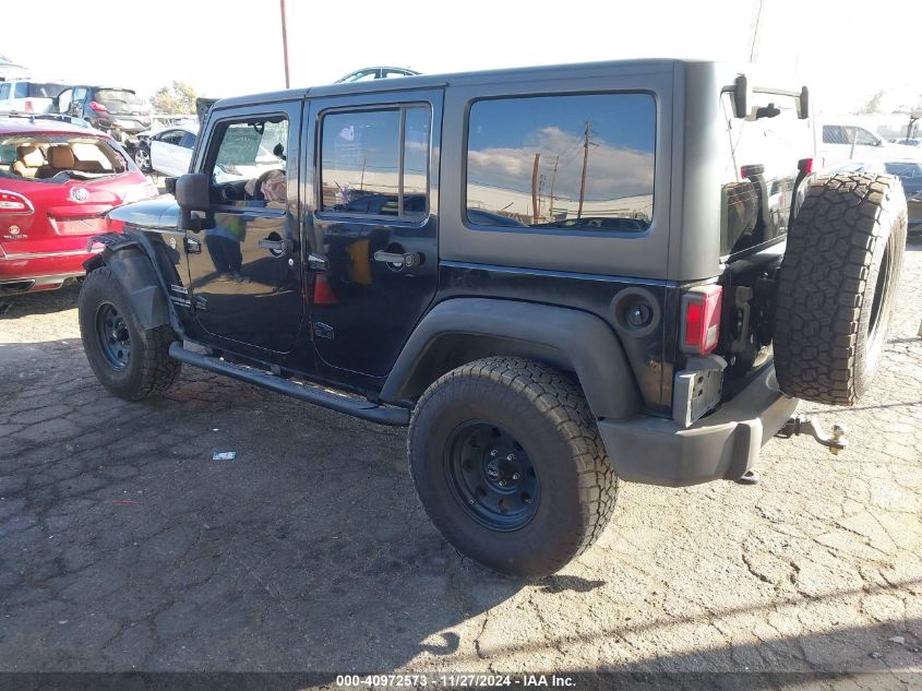 VIN 1C4BJWDG3EL325831 2014 JEEP WRANGLER UNLIMITED no.3