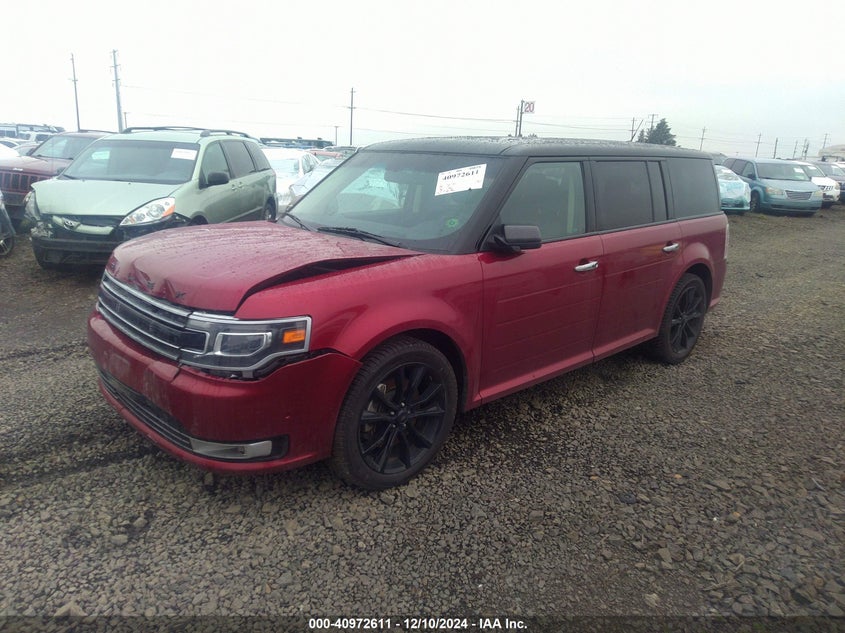 Vin: 2fmhk6d8xgba21264, lot: 41462413, ford flex limited 20162