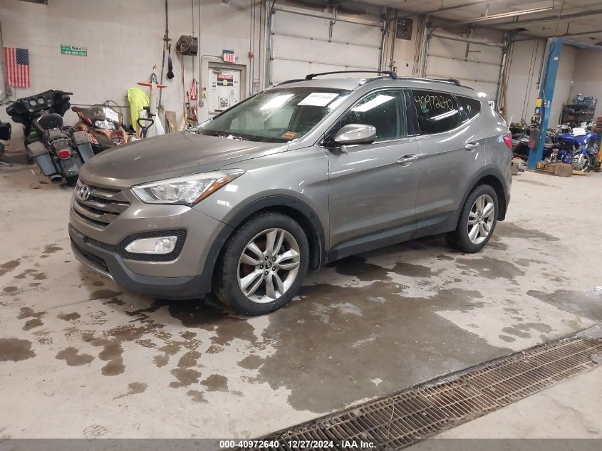 VIN 5XYZUDLA4DG113473 2013 Hyundai Santa Fe, Sport... no.2