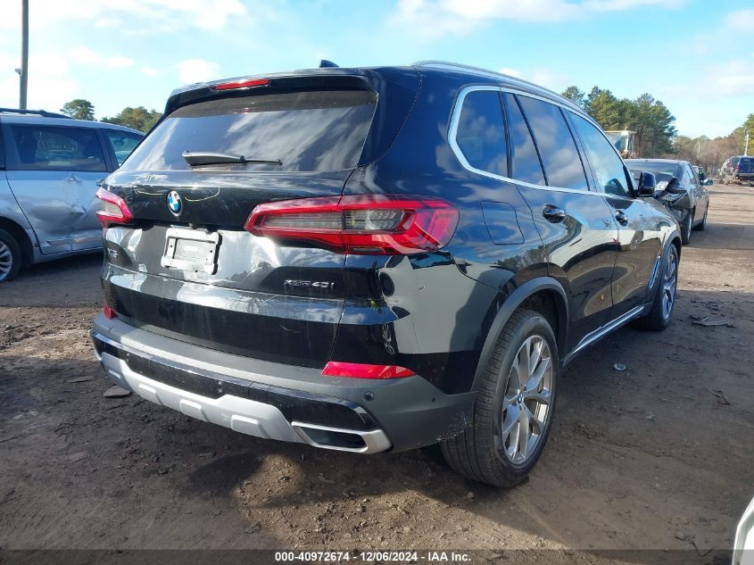 VIN 5UXCR6C09L9B86236 2020 BMW X5, Xdrive40I no.4