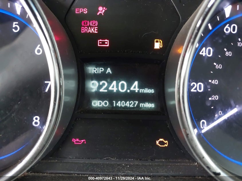 2013 HYUNDAI SONATA VIN: 5NPEB4AC4DH747156