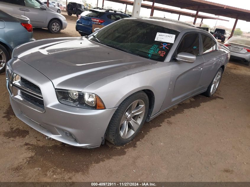 VIN 2C3CDXBG2DH636803 2013 Dodge Charger, SE no.2