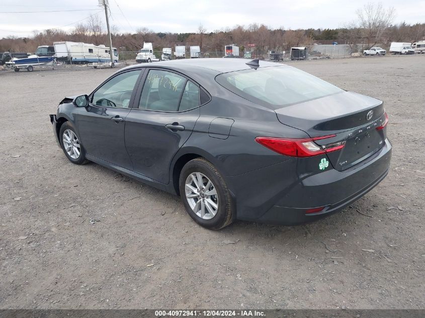 VIN 4T1DAACK9SU542741 2025 Toyota Camry, LE no.3