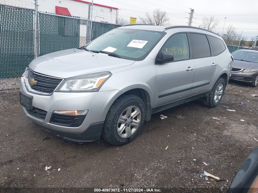 Image 2 of 2014 Chevrolet Traverse  salvage vehicle - Lot #40973072 at IAAI