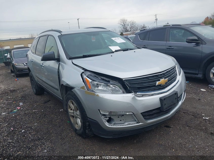 Image 6 of 2014 Chevrolet Traverse  salvage vehicle - Lot #40973072 at IAAI