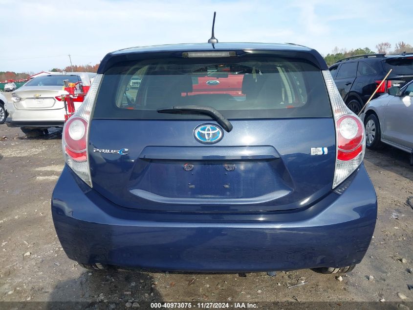 2012 Toyota Prius C Three VIN: JTDKDTB38C1509340 Lot: 40973075