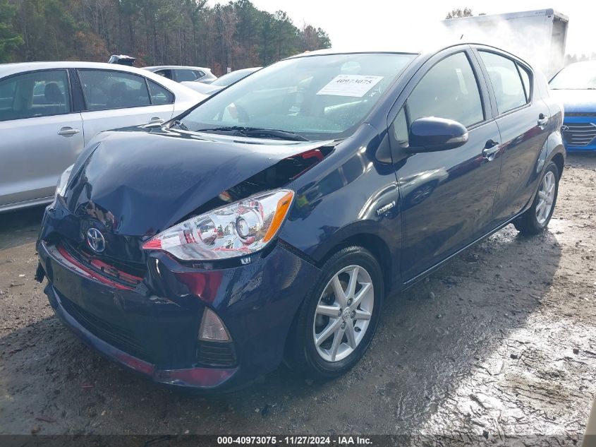 2012 Toyota Prius C Three VIN: JTDKDTB38C1509340 Lot: 40973075