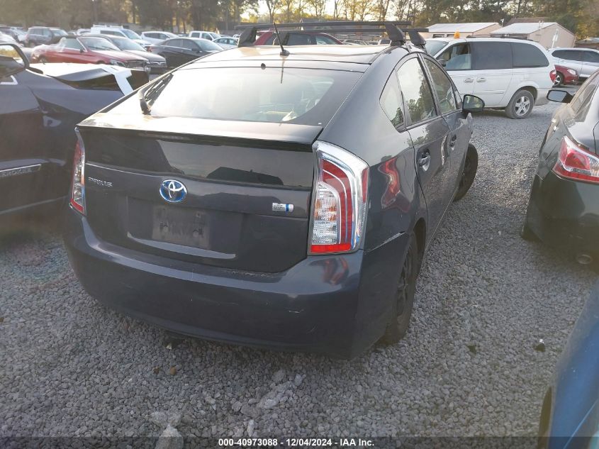 VIN JTDKN3DU8F0483710 2015 TOYOTA PRIUS no.4