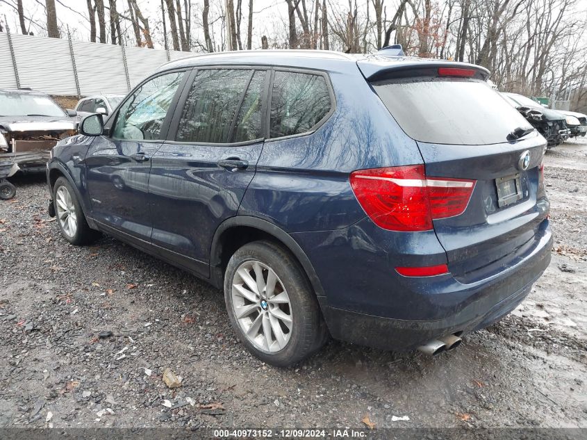 VIN 5UXWX9C50H0T12153 2017 BMW X3, Xdrive28I no.3