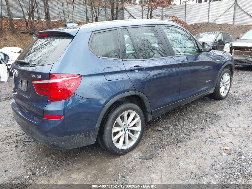 VIN 5UXWX9C50H0T12153 2017 BMW X3, Xdrive28I no.4