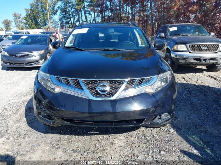 2014 Nissan Murano Le VIN: JN8AZ1MU0EW406317 Lot: 40973160