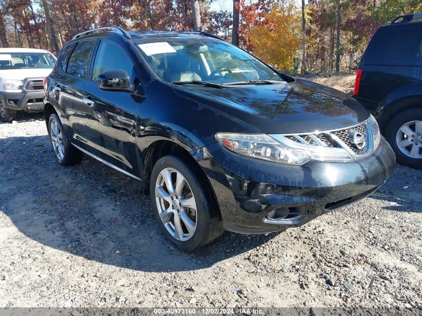 2014 Nissan Murano Le VIN: JN8AZ1MU0EW406317 Lot: 40973160