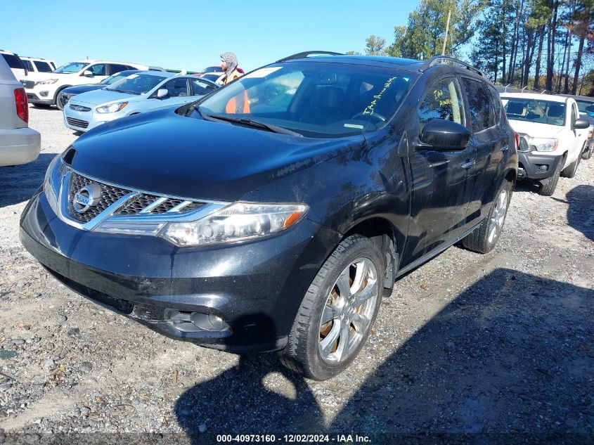 2014 Nissan Murano Le VIN: JN8AZ1MU0EW406317 Lot: 40973160