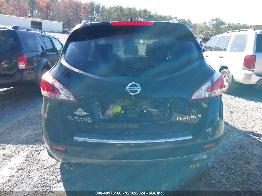 2014 Nissan Murano Le VIN: JN8AZ1MU0EW406317 Lot: 40973160