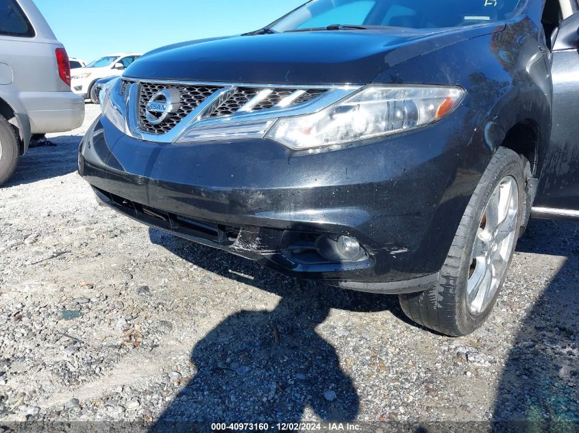 2014 Nissan Murano Le VIN: JN8AZ1MU0EW406317 Lot: 40973160