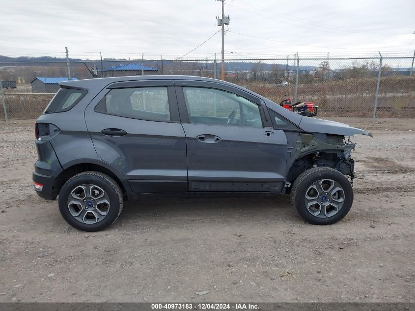 VIN MAJ6S3FL0NC464070 2022 Ford Ecosport, S no.14