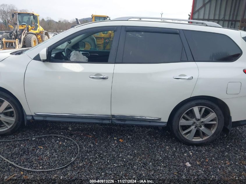 2015 Nissan Pathfinder Platinum VIN: 5N1AR2MN3FC704319 Lot: 40973226