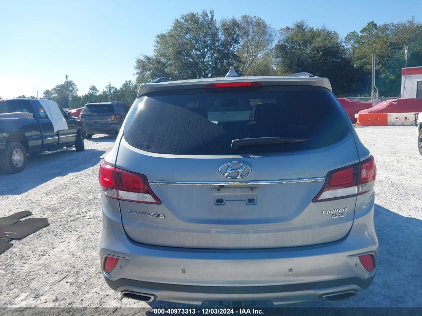 VIN KM8SR4HF0HU216025 2017 Hyundai Santa Fe, Limite... no.16