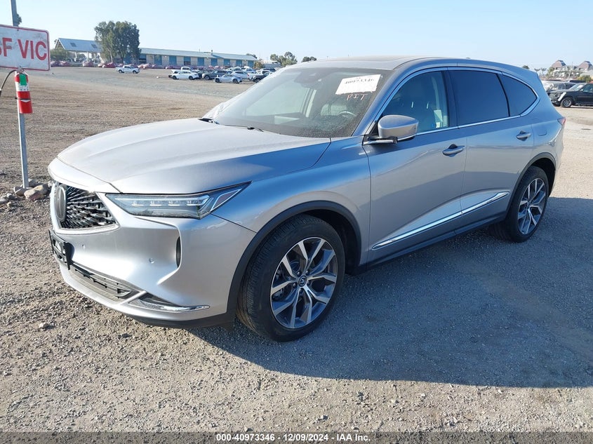 Vin: 5j8yd9h49nl004560, lot: 41463162, acura mdx technology package 20222
