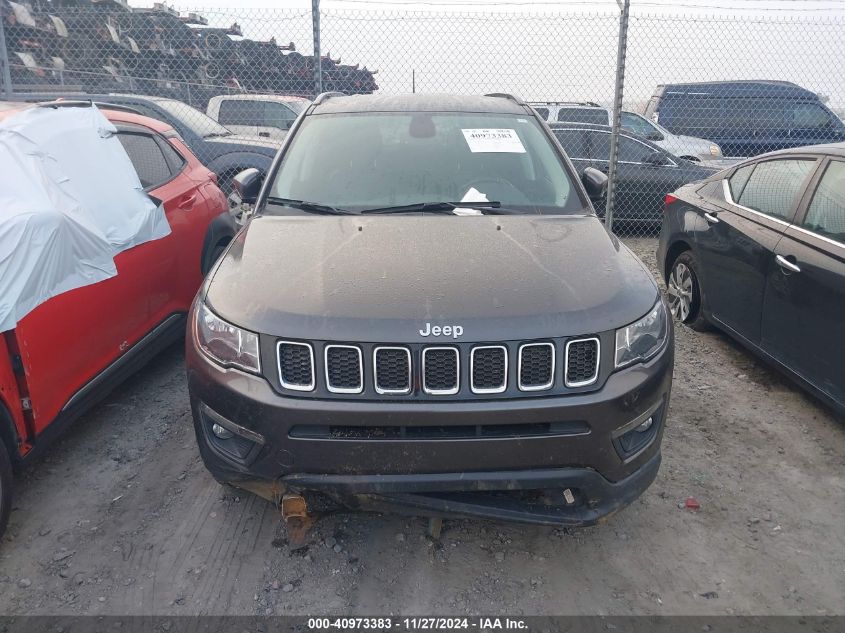 VIN 3C4NJCBB7MT523124 2021 Jeep Compass, Latitude Fwd no.12