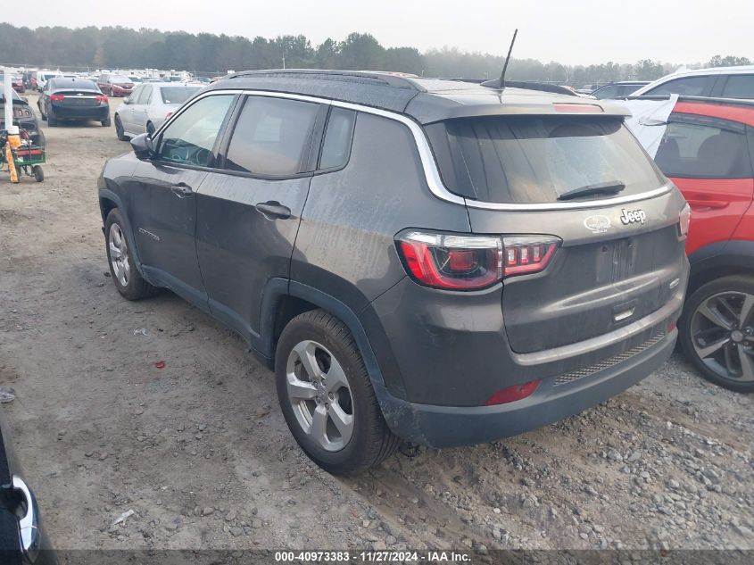 VIN 3C4NJCBB7MT523124 2021 Jeep Compass, Latitude Fwd no.3