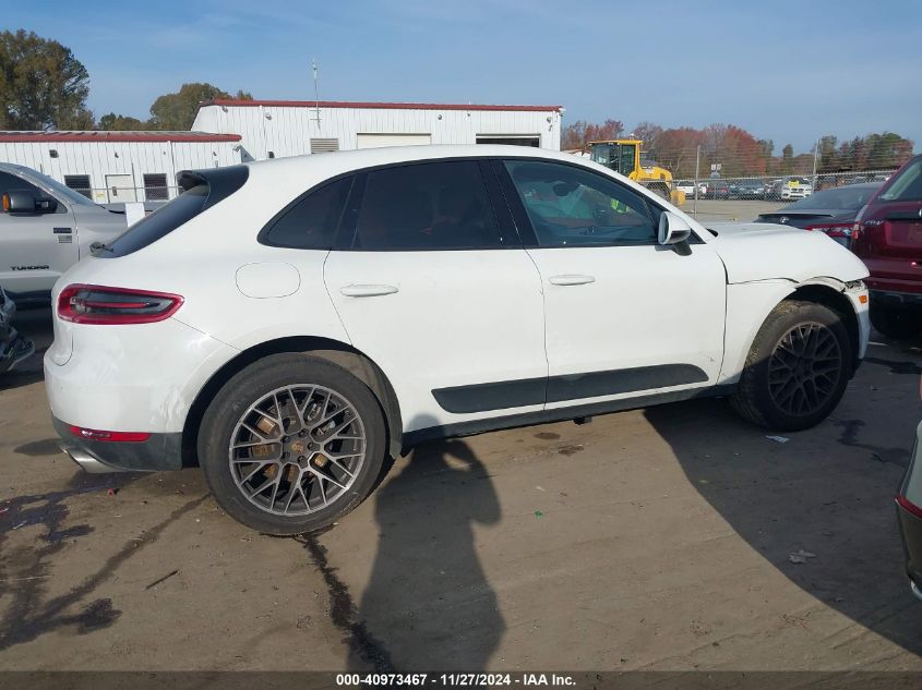 VIN WP1AB2A55FLB56125 2015 PORSCHE MACAN no.14