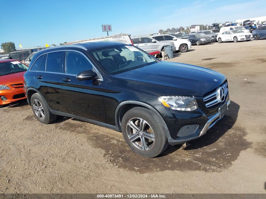 2016 MERCEDES-BENZ GLC 300 - WDC0G4JB5GF058965